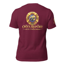 Load image into Gallery viewer, The ONYX Report Unisex T-Shirt Unisex T-Shirt