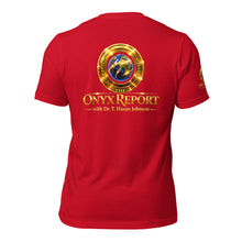 Load image into Gallery viewer, The ONYX Report Unisex T-Shirt Unisex T-Shirt