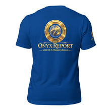 Load image into Gallery viewer, The ONYX Report Unisex T-Shirt Unisex T-Shirt