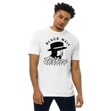 Load image into Gallery viewer, BMJA Men’s premium heavyweight tee