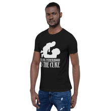 Load image into Gallery viewer, Black Fatherhood Is the Cure Unisex T-Shirt