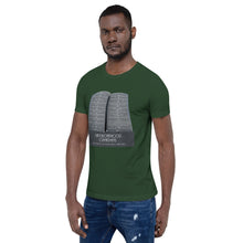 Load image into Gallery viewer, Black Brotherhood Commandments Unisex T-Shirt (Design #1)