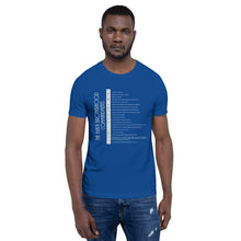 Load image into Gallery viewer, Black Brotherhood Commandments Unisex T-Shirt (Design #2)