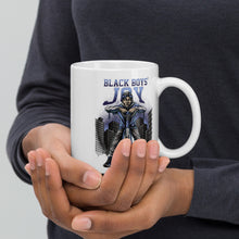 Load image into Gallery viewer, Black Boy's Joy White glossy mug