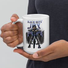 Load image into Gallery viewer, Black Boy's Joy White glossy mug