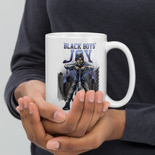 Load image into Gallery viewer, Black Boy's Joy White glossy mug