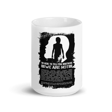 Load image into Gallery viewer, We Are Not White Glossy Mug
