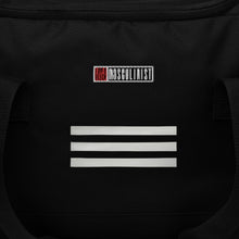 Load image into Gallery viewer, Black Masculinist Adidas Duffle Bag
