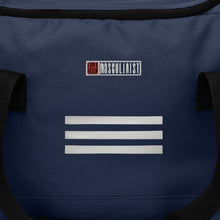 Load image into Gallery viewer, Black Masculinist Adidas Duffle Bag
