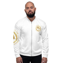 Load image into Gallery viewer, IBMS Bomber Jacket (Unisex White)
