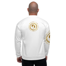 Load image into Gallery viewer, IBMS Bomber Jacket (Unisex White)
