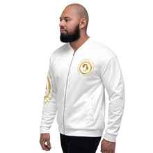 Load image into Gallery viewer, IBMS Bomber Jacket (Unisex White)

