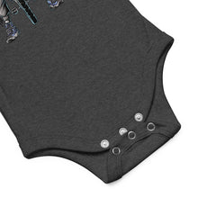 Load image into Gallery viewer, Black Boys' Joy Baby Short Sleeve One Piece

