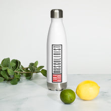 Load image into Gallery viewer, Black Masculinist Stainless Steel Water Bottle
