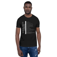 Load image into Gallery viewer, Black Brotherhood Commandments Unisex T-Shirt (Design #2)
