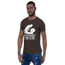 Load image into Gallery viewer, Black Fatherhood Is the Cure Unisex T-Shirt
