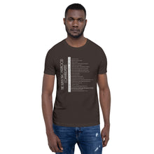 Load image into Gallery viewer, Black Brotherhood Commandments Unisex T-Shirt (Design #2)

