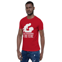 Load image into Gallery viewer, Black Fatherhood Is the Cure Unisex T-Shirt
