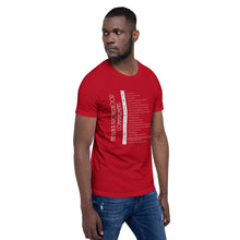 Load image into Gallery viewer, Black Brotherhood Commandments Unisex T-Shirt (Design #2)
